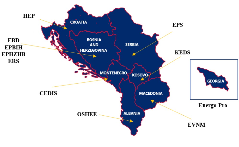 Zemljevid 11 DSO JV Evrope